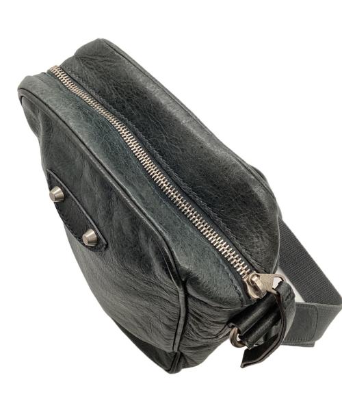 BALENCIAGA（バレンシアガ）BALENCIAGA (バレンシアガ) クラシックリポーターショルダーバッグ グリーンの古着・服飾アイテム