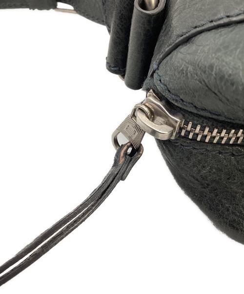 BALENCIAGA（バレンシアガ）BALENCIAGA (バレンシアガ) クラシックリポーターショルダーバッグ グリーンの古着・服飾アイテム