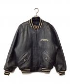 HARLEY-DAVIDSONハーレーダビッドソン）の古着「スタジャン」｜ブラック