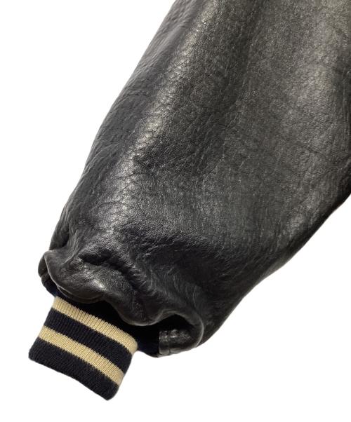 HARLEY-DAVIDSON（ハーレーダビッドソン）HARLEY-DAVIDSON (ハーレーダビッドソン) スタジャン ブラック サイズ:Lの古着・服飾アイテム