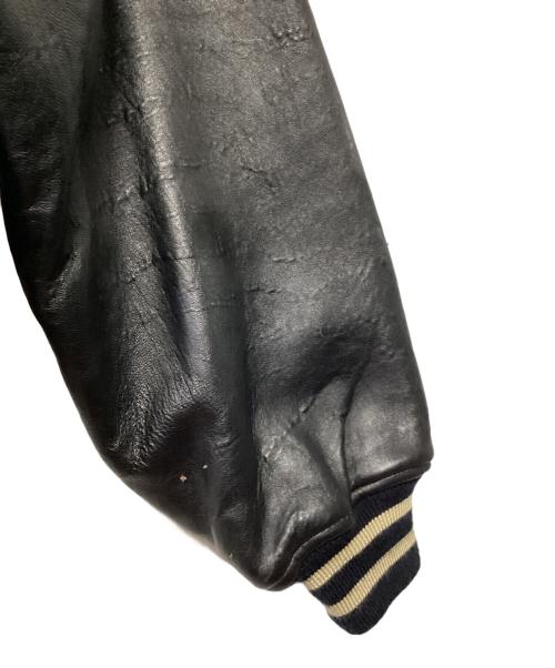 HARLEY-DAVIDSON（ハーレーダビッドソン）HARLEY-DAVIDSON (ハーレーダビッドソン) スタジャン ブラック サイズ:Lの古着・服飾アイテム