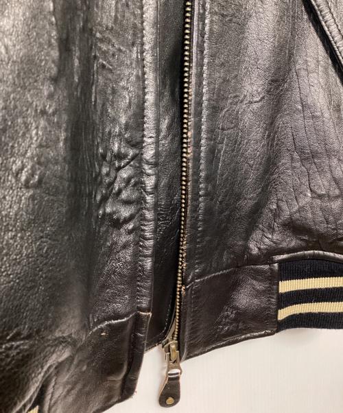 HARLEY-DAVIDSON（ハーレーダビッドソン）HARLEY-DAVIDSON (ハーレーダビッドソン) スタジャン ブラック サイズ:Lの古着・服飾アイテム