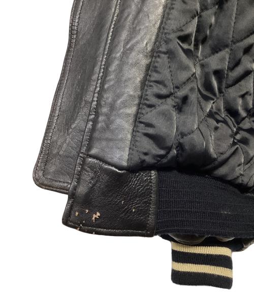 HARLEY-DAVIDSON（ハーレーダビッドソン）HARLEY-DAVIDSON (ハーレーダビッドソン) スタジャン ブラック サイズ:Lの古着・服飾アイテム