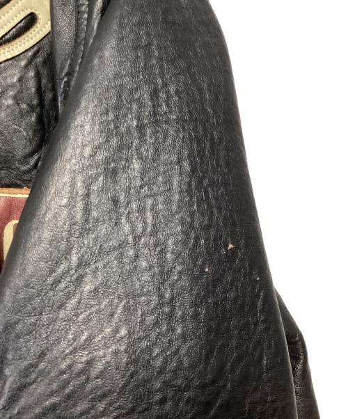 HARLEY-DAVIDSON（ハーレーダビッドソン）HARLEY-DAVIDSON (ハーレーダビッドソン) スタジャン ブラック サイズ:Lの古着・服飾アイテム