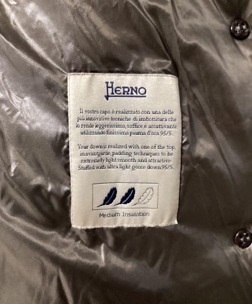 HERNO（ヘルノ）HERNO (ヘルノ) ジャケット ブラウン サイズ:40の古着・服飾アイテム