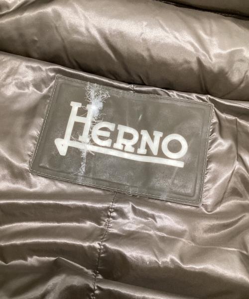 HERNO（ヘルノ）HERNO (ヘルノ) ジャケット ブラウン サイズ:40の古着・服飾アイテム