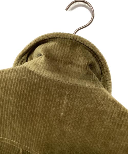 EAR（イア）EAR (イア) ジャケット オリーブ×ベージュ サイズ:Fの古着・服飾アイテム