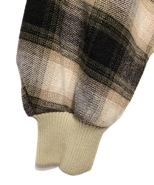 EAR（イア）EAR (イア) ジャケット オリーブ×ベージュ サイズ:Fの古着・服飾アイテム