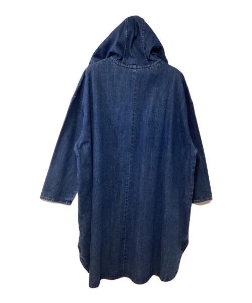 SCOLAR（スカラ）SCOLAR (スカラ) グラフィック柄デニムコート ネイビー サイズ:M 未使用品の古着・服飾アイテム