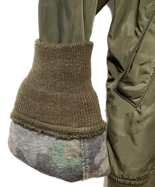 ALPHA（アルファ）ALPHA (アルファ) MA-1ジャケット カーキ サイズ:SMALLの古着・服飾アイテム