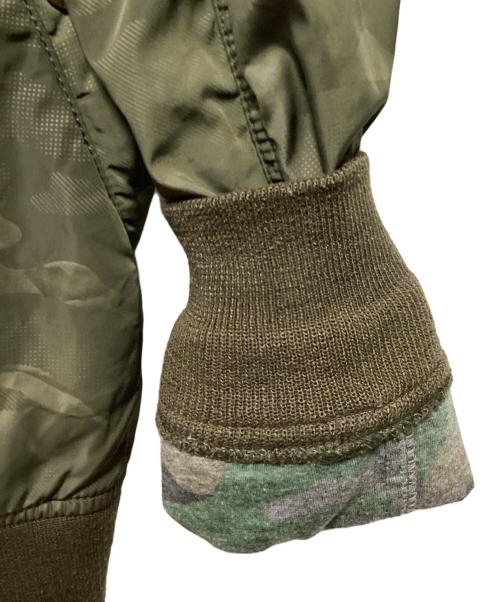 ALPHA（アルファ）ALPHA (アルファ) MA-1ジャケット カーキ サイズ:SMALLの古着・服飾アイテム