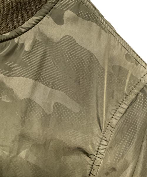 ALPHA（アルファ）ALPHA (アルファ) MA-1ジャケット カーキ サイズ:SMALLの古着・服飾アイテム