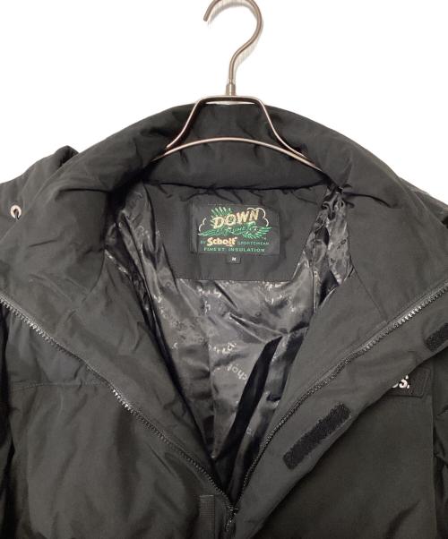 Schott（ショット）schott (ショット) CLASSIC 2TONE DOWN JACKET ブラック サイズ:Mの古着・服飾アイテム