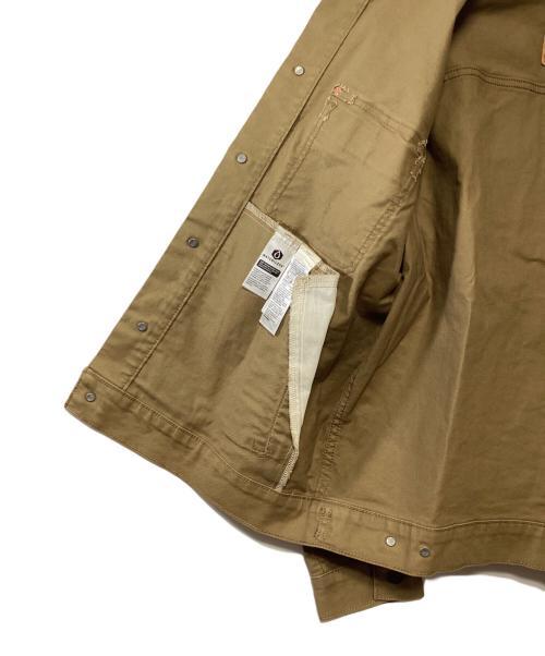 LEVI'S（リーバイス）LEVI'S (リーバイス) STOCK TRUCKER JACKET ライトブラウン サイズ:Mの古着・服飾アイテム
