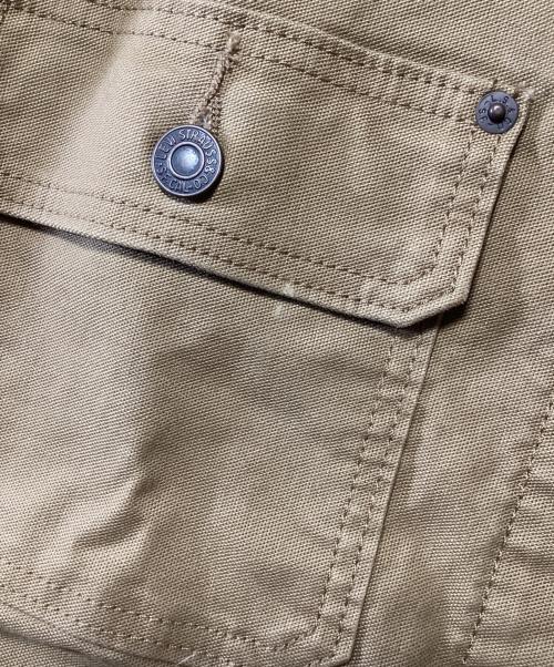 LEVI'S（リーバイス）LEVI'S (リーバイス) STOCK TRUCKER JACKET ライトブラウン サイズ:Mの古着・服飾アイテム