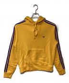 adidasアディダス）の古着「パーカー」｜オレンジ×ブルー