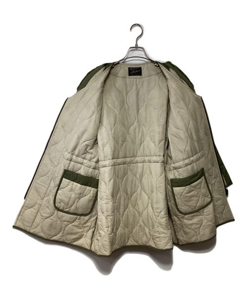 KASTANE（カスタネ）KASTANE (カスタネ) マルチウェイベスト付ミリタリーコート グリーン サイズ:Fの古着・服飾アイテム