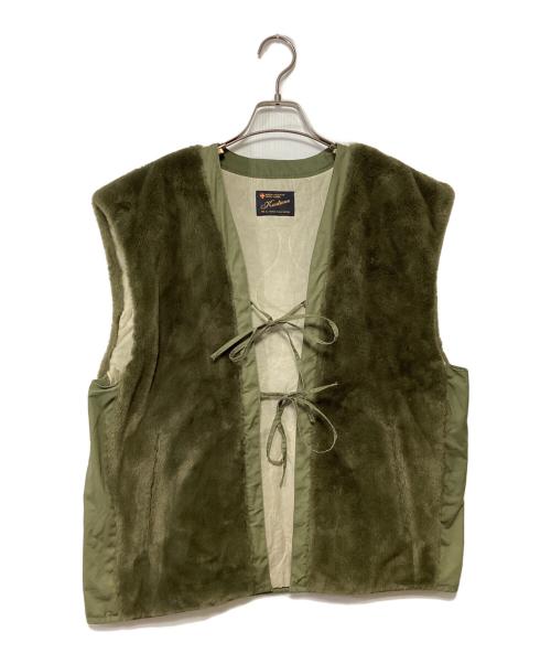 KASTANE（カスタネ）KASTANE (カスタネ) マルチウェイベスト付ミリタリーコート グリーン サイズ:Fの古着・服飾アイテム