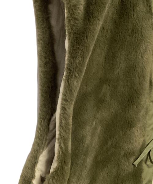 KASTANE（カスタネ）KASTANE (カスタネ) マルチウェイベスト付ミリタリーコート グリーン サイズ:Fの古着・服飾アイテム