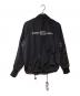DIESEL (ディーゼル) コーチジャケット ブラック×オフホワイト サイズ:S：7000円