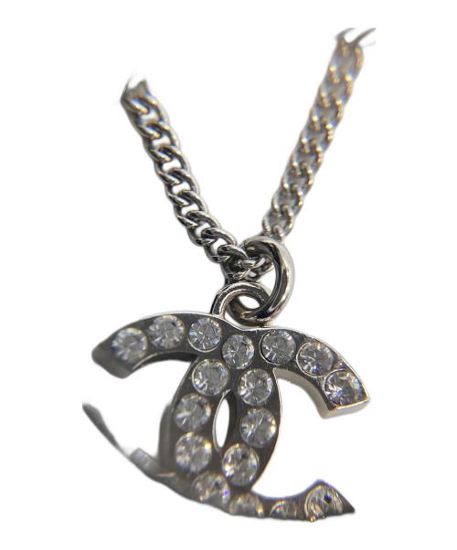CHANEL（シャネル）CHANEL (シャネル) ラインストーンココマークネックレスの古着・服飾アイテム
