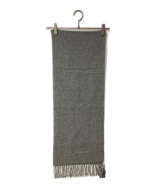Vivienne Westwood（ヴィヴィアンウエストウッド）Vivienne Westwood (ヴィヴィアンウエストウッド) マフラー グレー 未使用品の古着・服飾アイテム