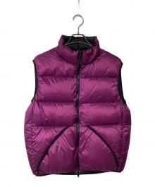 TAION×JOURNAL STANDARD relume（タイオン×ジャーナルスタンダード レリューム）の古着「ダウンベスト」｜パープル