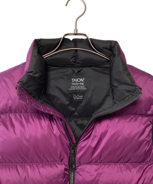 TAION（タイオン）TAION (タイオン) JOURNAL STANDARD relume (ジャーナルスタンダード レリューム) ダウンベスト パープル サイズ:M 未使用品の古着・服飾アイテム