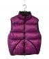 TAION（タイオン）の古着「ダウンベスト」｜パープル