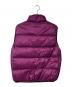 TAION (タイオン) JOURNAL STANDARD relume (ジャーナルスタンダード レリューム) ダウンベスト パープル サイズ:M 未使用品：12000円