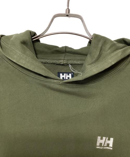 HELLY HANSEN（ヘリーハンセン）HELLY HANSEN (ヘリーハンセン) プルオーバーパーカー グリーン サイズ:XLの古着・服飾アイテム