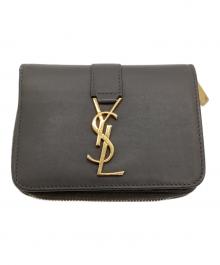 Saint Laurent Paris（サンローランパリ）の古着「コンパクトウォレット」｜グレー