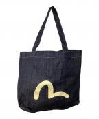 EVISUエヴィス）の古着「デニムトートバッグ」｜ネイビー