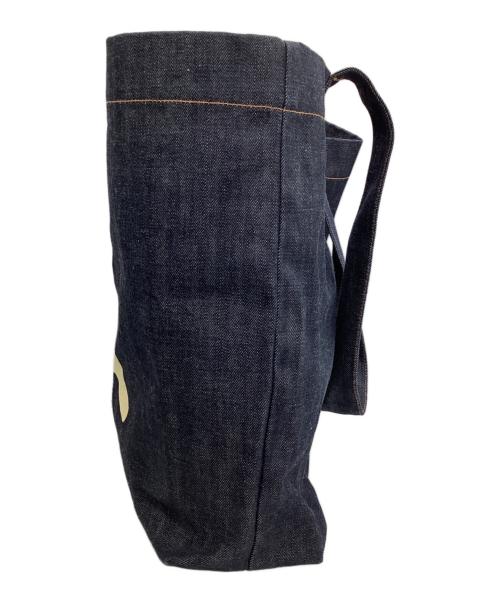 EVISU（エヴィス）EVISU (エヴィス) デニムトートバッグ ネイビーの古着・服飾アイテム