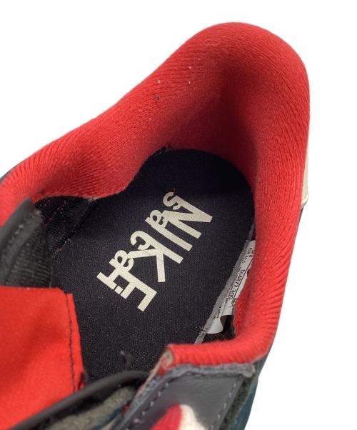 NIKE（ナイキ）NIKE (ナイキ) ローカットスニーカー レッド×グリーン サイズ:27の古着・服飾アイテム