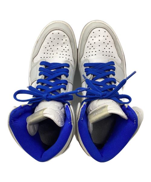 NIKE（ナイキ）NIKE (ナイキ) ZOOM AIR ホワイト×グレー サイズ:27の古着・服飾アイテム