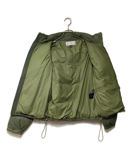 sisii（シシ）sisii (シシ) ダウンジャケット グリーン サイズ:Mの古着・服飾アイテム