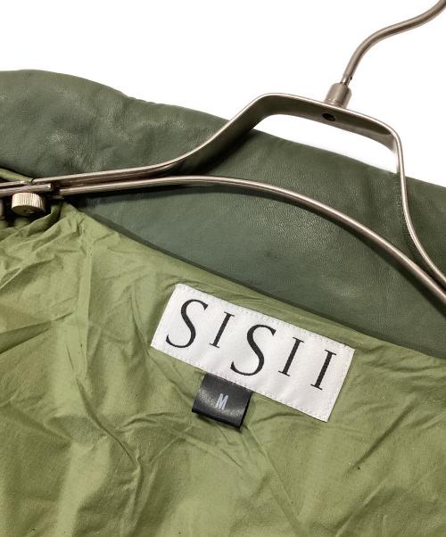 sisii（シシ）sisii (シシ) ダウンジャケット グリーン サイズ:Mの古着・服飾アイテム