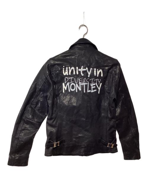 Montley（モーレー）Montley (モーレー) レザージャケット ブラック サイズ:2の古着・服飾アイテム