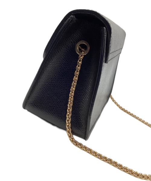 FURLA（フルラ）FURLA (フルラ) チェーンショルダーバッグ ブラックの古着・服飾アイテム
