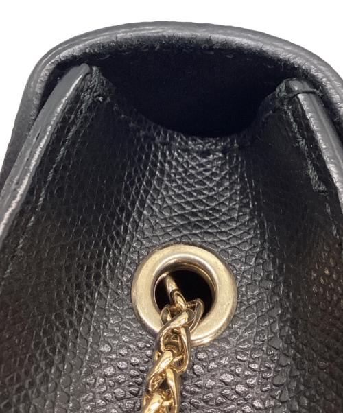 FURLA（フルラ）FURLA (フルラ) チェーンショルダーバッグ ブラックの古着・服飾アイテム