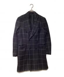 De Petrillo×ISETAN MEN'S×B.R.ONLINE（デ ペトリロ×イセタンメンズ×ビー・アール・オンライン）の古着「別注チェスターコート」｜グレー