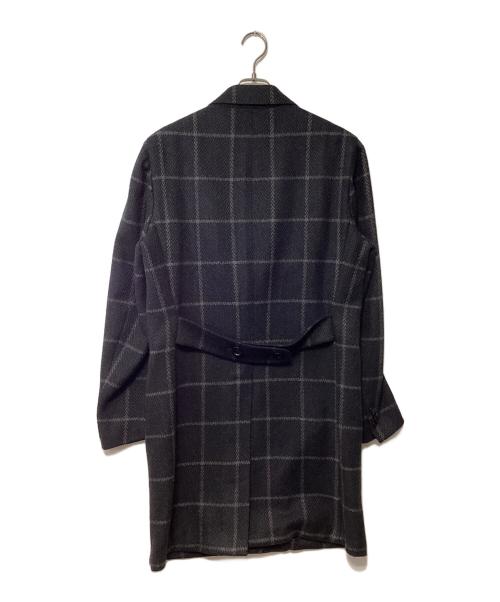 De Petrillo×ISETAN MEN'S×B.R.ONLINE（デ ペトリロ×イセタンメンズ×ビー・アール・オンライン）De Petrillo×ISETAN MEN'S×B.R.ONLINE (デ ペトリロ×イセタンメンズ×ビー・アール・オンライン) 別注チェスターコート グレー サイズ:50の古着・服飾アイテム