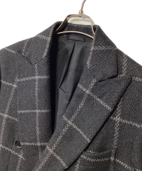 De Petrillo×ISETAN MEN'S×B.R.ONLINE（デ ペトリロ×イセタンメンズ×ビー・アール・オンライン）De Petrillo×ISETAN MEN'S×B.R.ONLINE (デ ペトリロ×イセタンメンズ×ビー・アール・オンライン) 別注チェスターコート グレー サイズ:50の古着・服飾アイテム