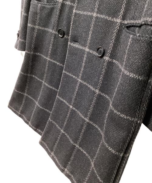 De Petrillo×ISETAN MEN'S×B.R.ONLINE（デ ペトリロ×イセタンメンズ×ビー・アール・オンライン）De Petrillo×ISETAN MEN'S×B.R.ONLINE (デ ペトリロ×イセタンメンズ×ビー・アール・オンライン) 別注チェスターコート グレー サイズ:50の古着・服飾アイテム