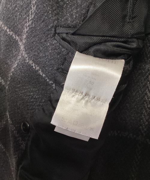 De Petrillo×ISETAN MEN'S×B.R.ONLINE（デ ペトリロ×イセタンメンズ×ビー・アール・オンライン）De Petrillo×ISETAN MEN'S×B.R.ONLINE (デ ペトリロ×イセタンメンズ×ビー・アール・オンライン) 別注チェスターコート グレー サイズ:50の古着・服飾アイテム