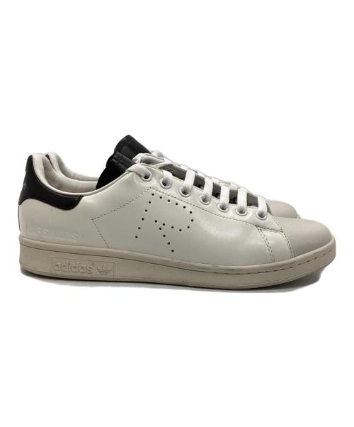 adidas×RAF SIMONS（アディダス×ラフシモンズ）adidas×RAF SIMONS (アディダス×ラフシモンズ) ローカットスニーカー ホワイト×ブラック サイズ:JP255の古着・服飾アイテム