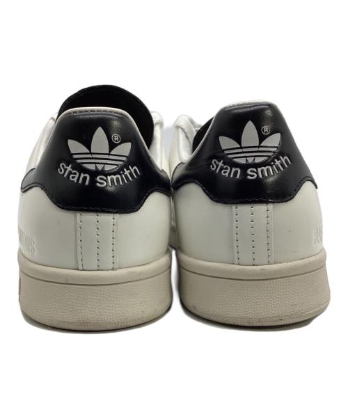 adidas×RAF SIMONS（アディダス×ラフシモンズ）adidas×RAF SIMONS (アディダス×ラフシモンズ) ローカットスニーカー ホワイト×ブラック サイズ:JP255の古着・服飾アイテム