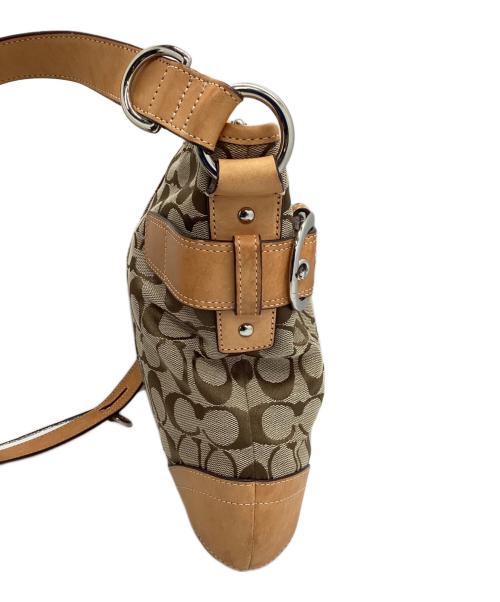 COACH（コーチ）COACH (コーチ) ショルダーバッグ ベージュの古着・服飾アイテム