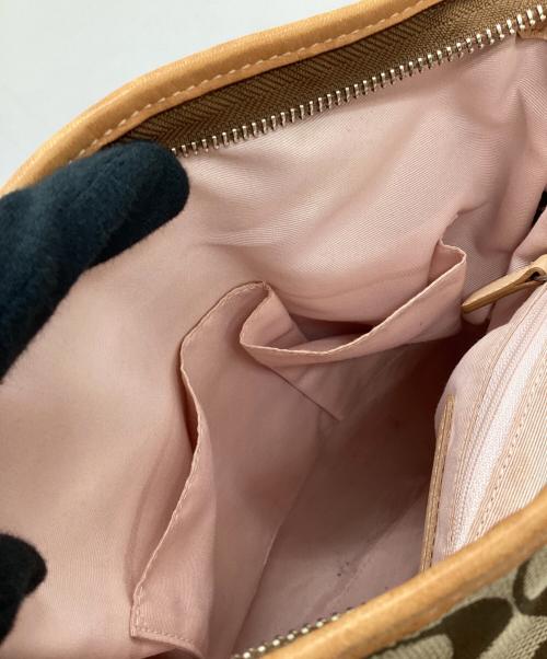 COACH（コーチ）COACH (コーチ) ショルダーバッグ ベージュの古着・服飾アイテム